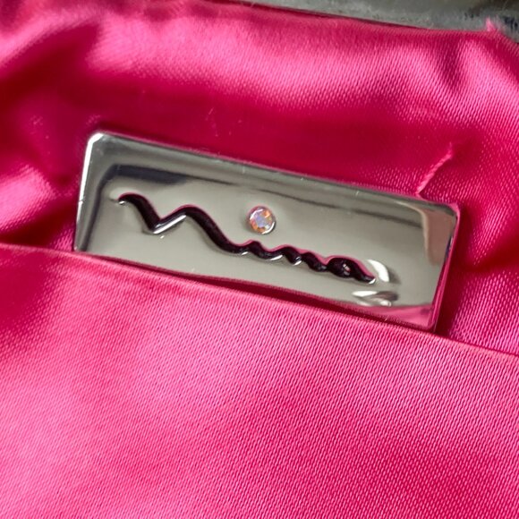 NINA Beaded Evening Bag with Chain Strap - Picture 4 of 8